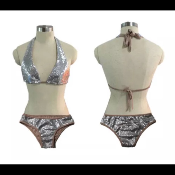 🌺 Sequin Bikini 🌺 - Picture 3 of 3